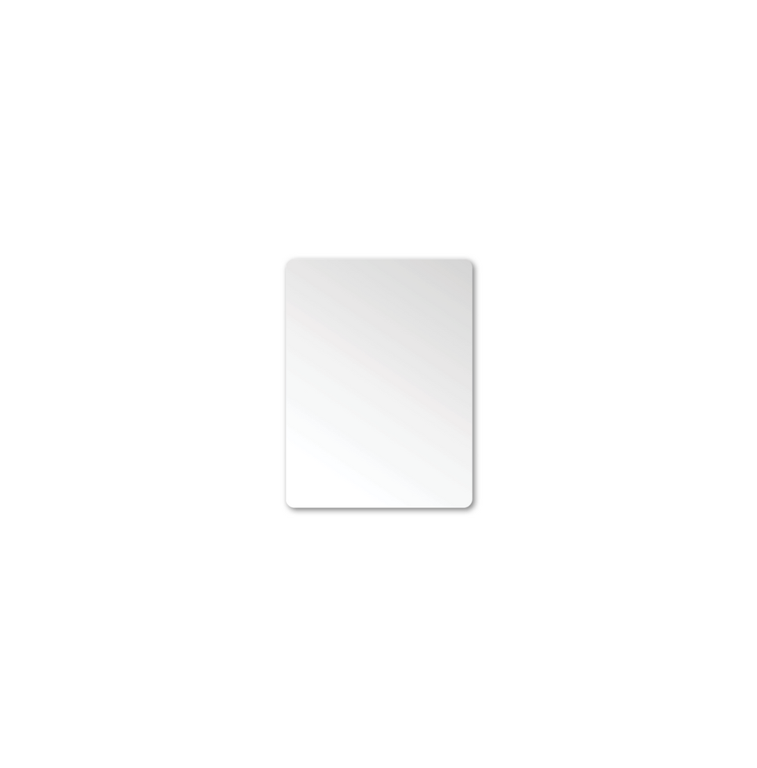 Rectangle Plain Pencil Edge Mirror
