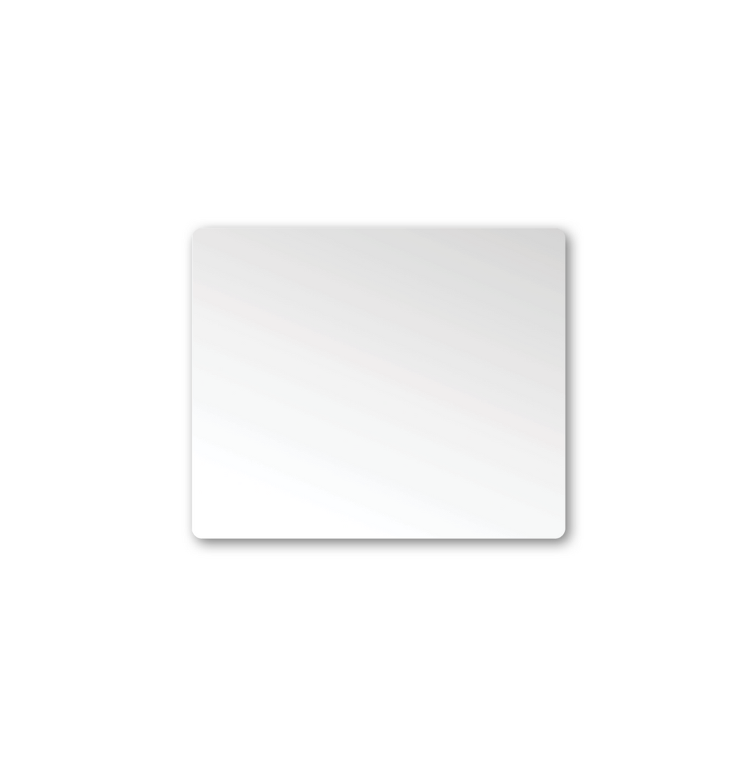 Rectangle Plain Pencil Edge Mirror