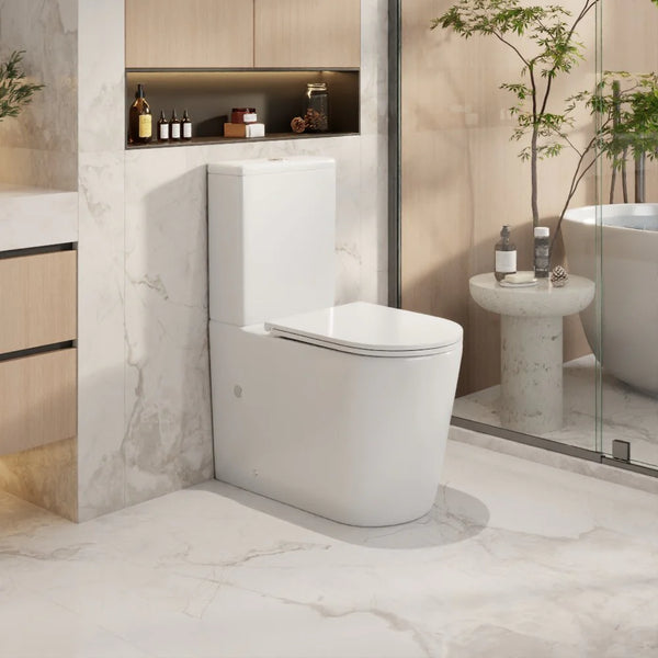 London Back-to-Wall Toilet Suite – Gloss White