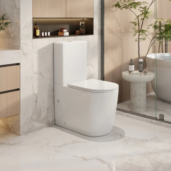Walton Back-to-Wall Toilet Suite – Gloss White
