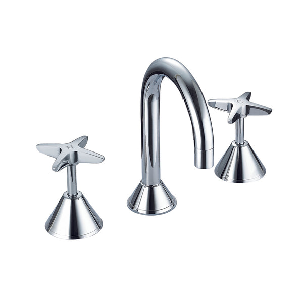 Basin Tap Set Chrome